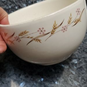 Antique Harvest Ballerina serving bowl